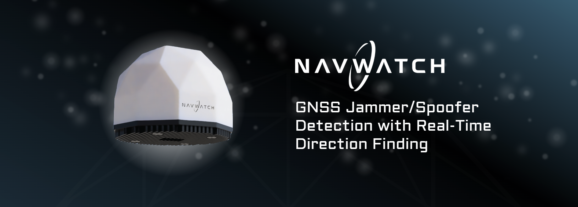 NavWatch Real-Time GNSS Jammer/Spoofer Detection Sensor